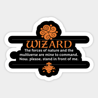 Wizard Sticker